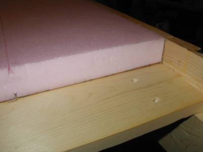 Benchwork w/foam